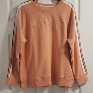 Calvin Klein Performance Peach Tracksuit Medium